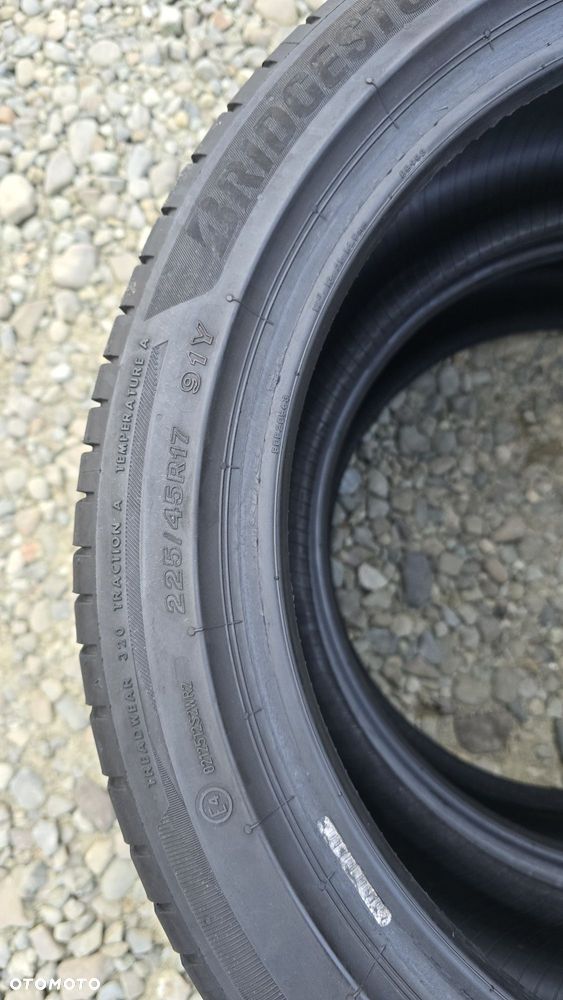 225/45R17 opony letnie Bridgestone. Idealne 2024r. Montaż wysyłka - 7