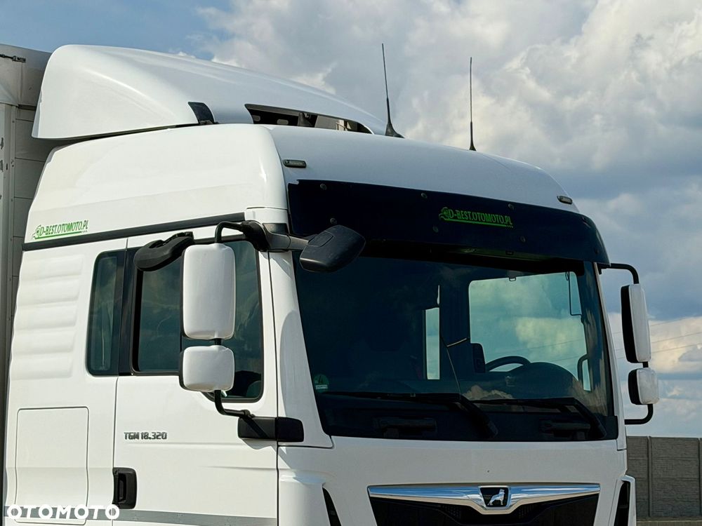 MAN TGM 18.320 / FIRANKA / 18 EUROPALET / 10 085 KG ŁADOWNOŚCI / AUTOMAT / SYPIALKA / 2019 ROK - 13