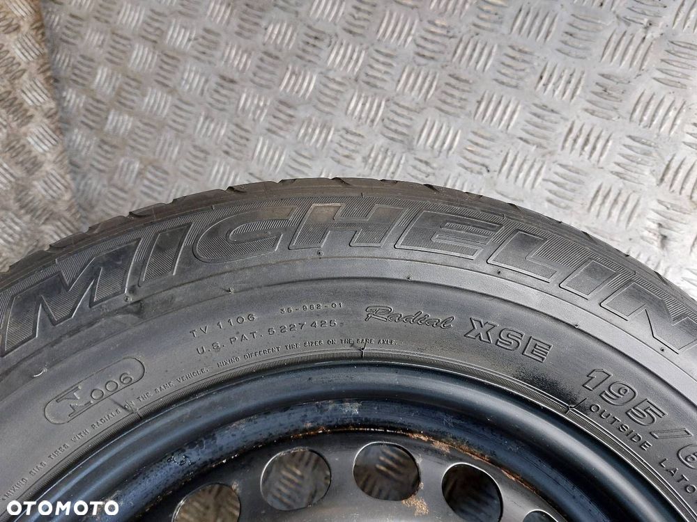 KOŁO FELGA OPONA ZAPAS 5x112 6Jx15 195/65R15 PASSAT B5 3B0601027D - 4