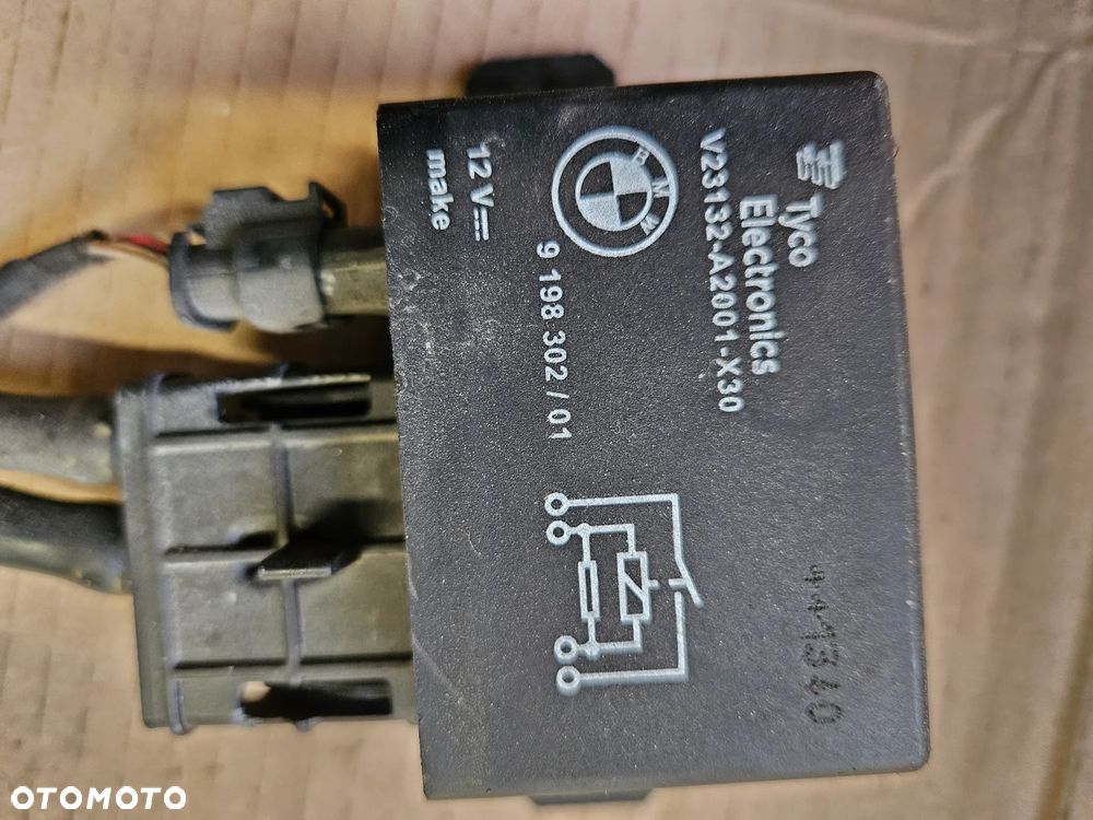 BMW X5 F15 moduł sterownik przekaznik wentylatora 3.0 D  9198302 - 1