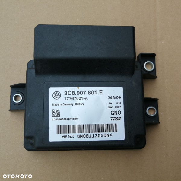 Moduł hamulca ręcznego Passat B6 3C8907801E