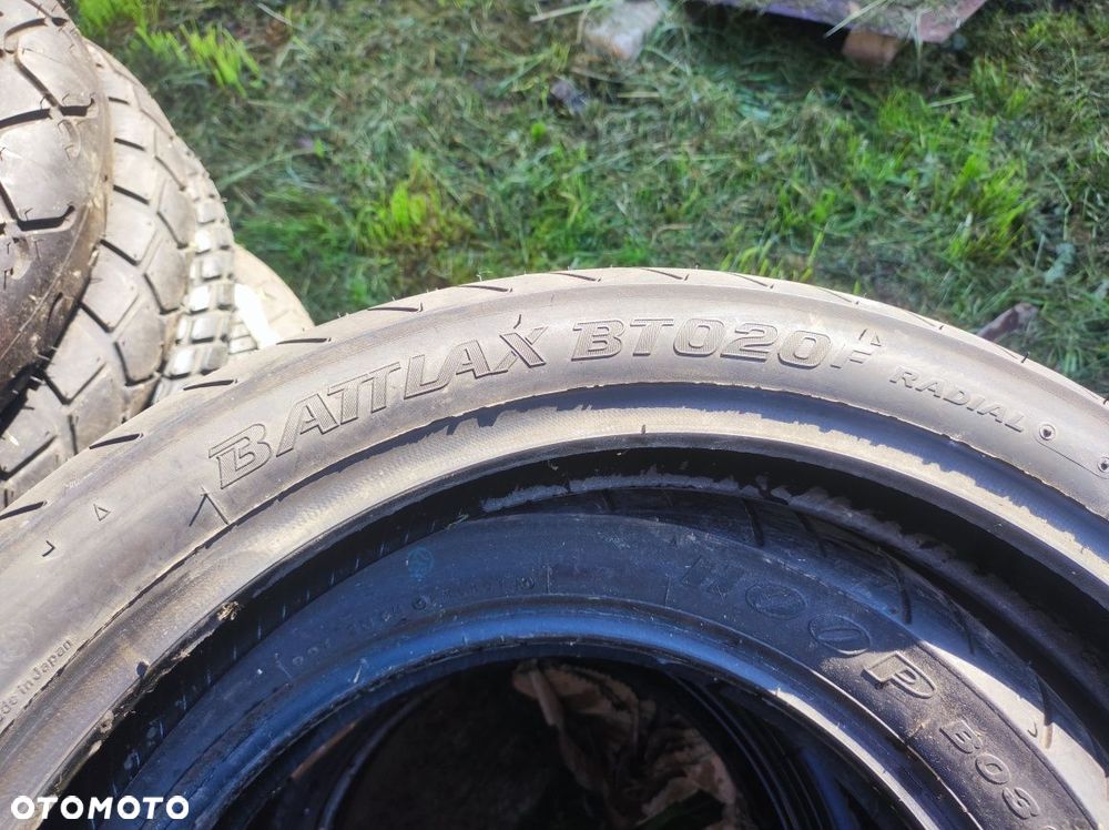 Bridgestone Battlax BT020F 110/80 ZR19 M/C 59W TL – przód DOT 4911 nr. 192 - 8