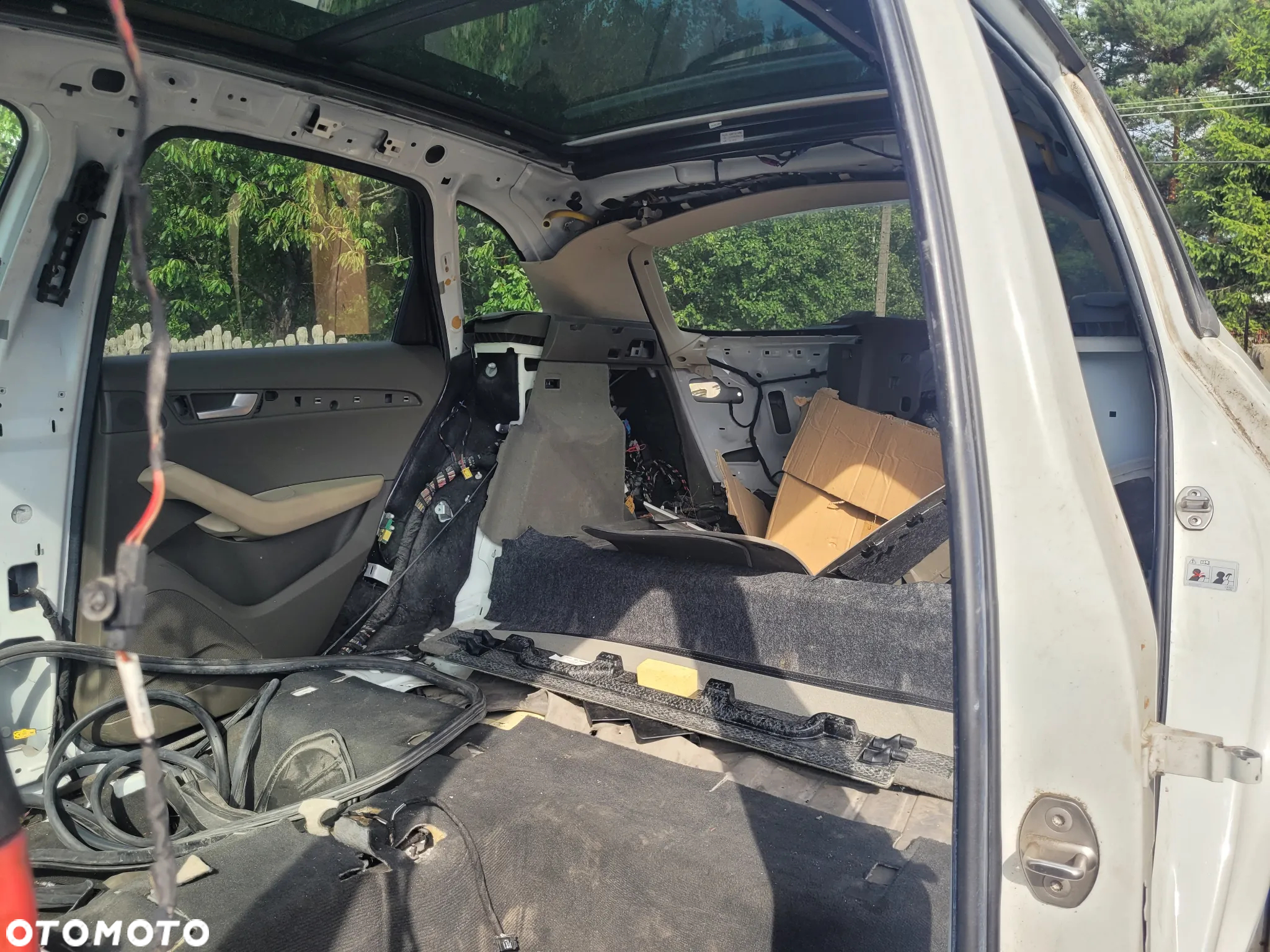 KAROSERIA DRZWI AUDI Q5 3.0 TDI S-LINE 2 WYDECHY WERSJA USA BIAŁE , BIAŁA - 12