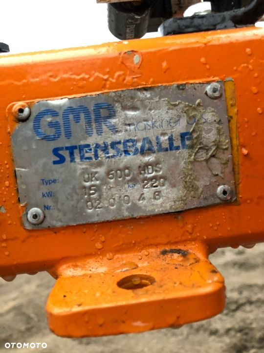 Odchwaszczarka zamiatarka szczotka boczna krawężnikowa GMR Stensballe UK 600 Broddson Fighter - 24