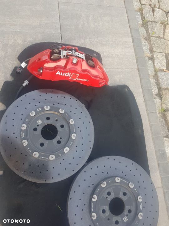 Hamulce ceramiczne nowe Audi RS3 22r. przód tarcza zacisk klocki - 1