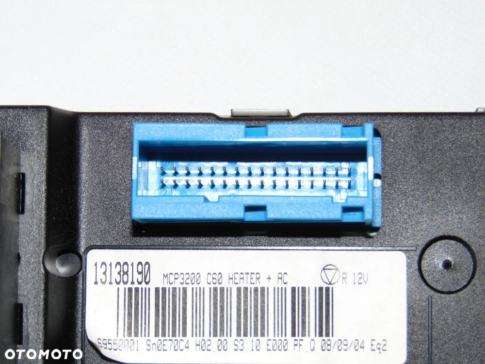 ORYGINAŁ panel nawiewu nadmuchu klimatyzacji klimy 13138190 Opel Vectra C Signum 02-05r - 10