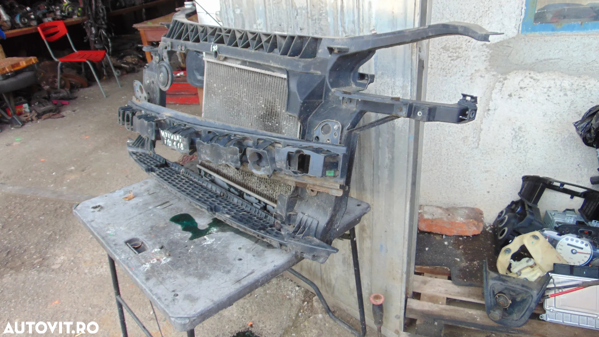 Vand Trager,radiator apa,electroventilator Hyundai i10 An 2010V - 3
