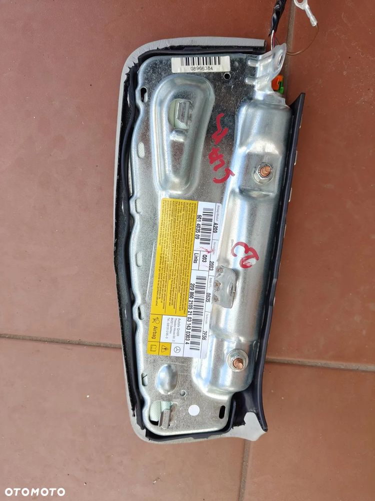 MERCEDES W209 CLK CABRIO PODUSZKA AIRBAG FOTELA PRAWA SZARA - 7