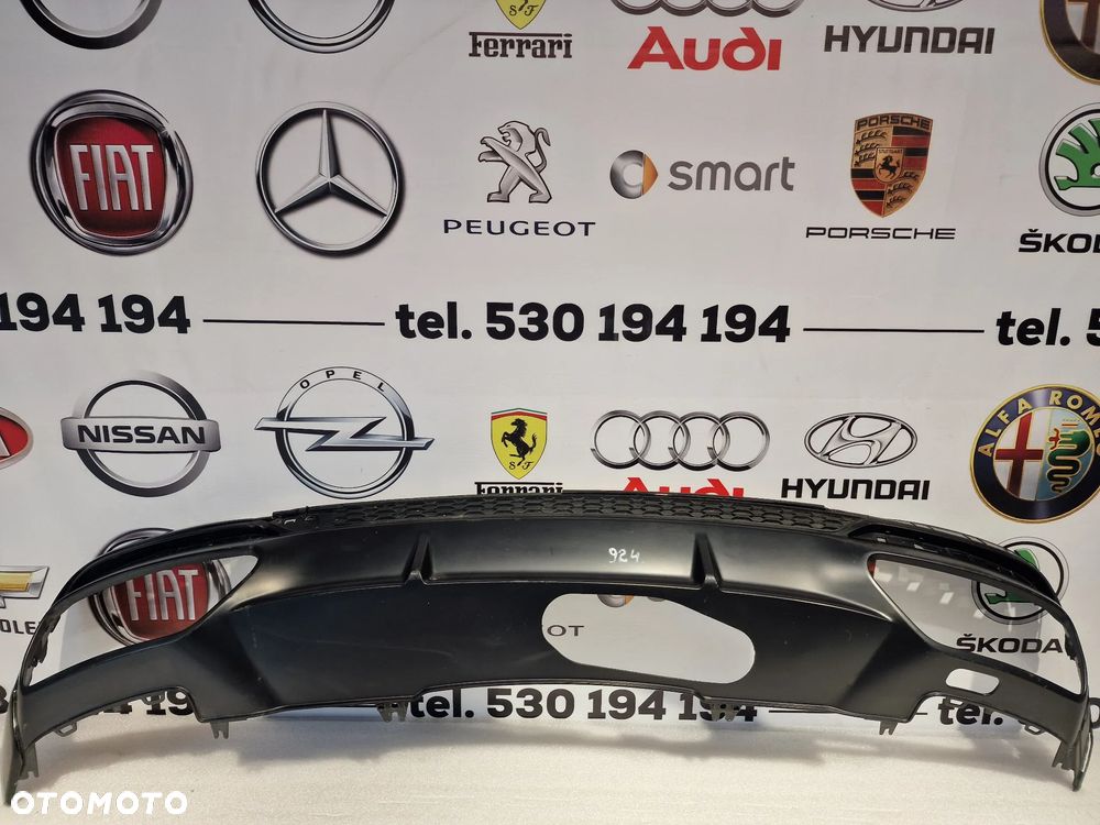 AUDI A4 B9 8W0 LIFT S-LINE 18- DYFUZOR / SPOJLER / DOKŁADKA ZDERZAKA TYLNEGO TYLNIEGO TYŁ , NR 8W0807521AB , NR AUKCJI DT924 - 1