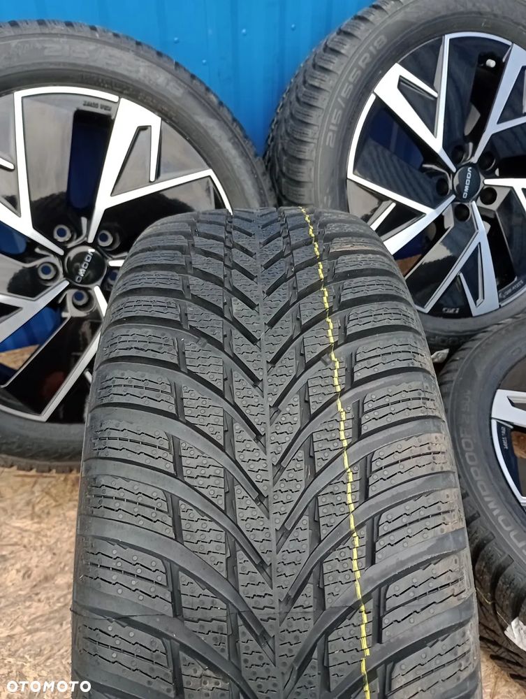 KOŁA ZIMOWE ALUMINIOWE OMODA 5x108 R18 ET33 7J  NOKIAN TYRES SNOWPROOF 2 SUV 215/55 R18 99V XL - 15