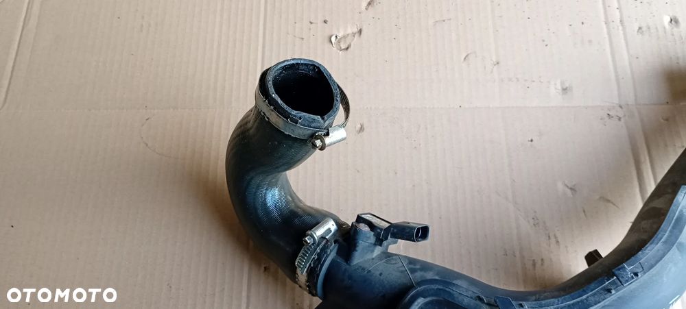 Przewód wąż rura intercoolera Skoda Fabia II 1.6 TDI 6R0145770A - 7