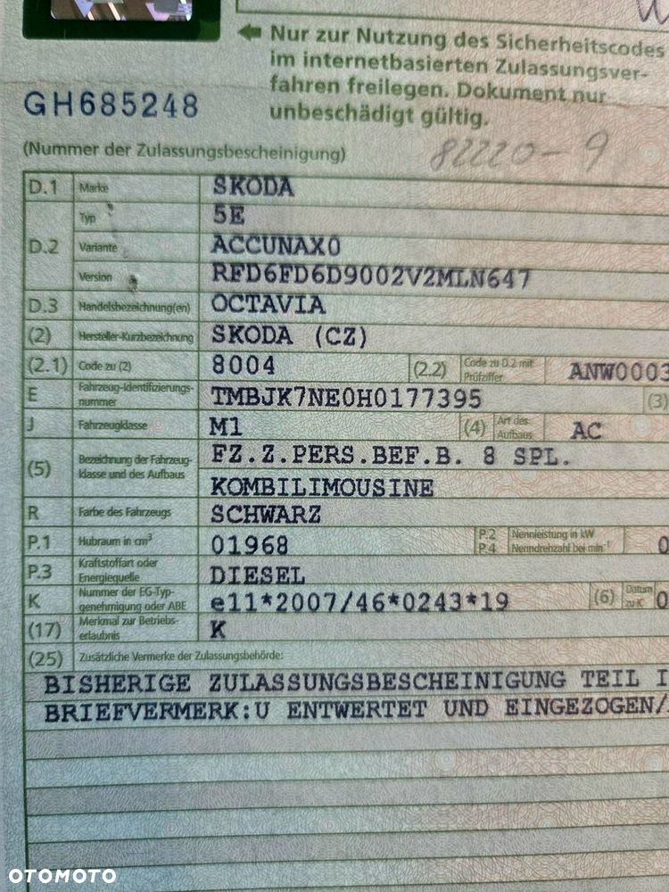 Skoda Octavia 2.0 TDI (Green tec) 4x4 DSG RS - 10