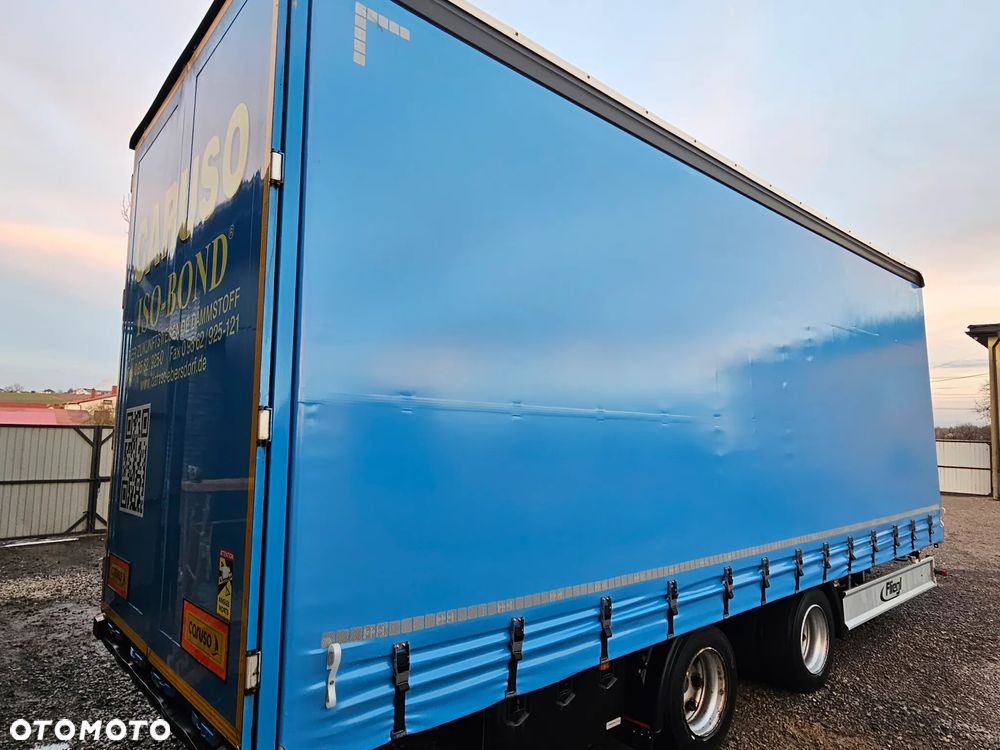 Fliegl PRZYCZEPA CIĘŻAROWA / 60m3 / 2 SZT IDENTYCZNE / OSIE BPW / HAMULCE TARCZOWE // 3M WYSOKA / TANDEM / 2 OSIE / 19 PALET / DOLNY SPRZĘG / 18 TON DMC / 13 TON ŁADOWNOŚĆ - 4