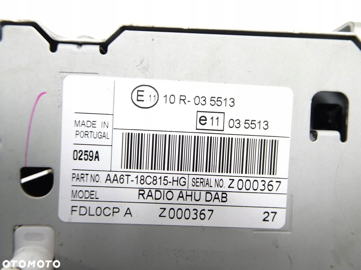 Radio CD Ford Fiesta MK7 - 5
