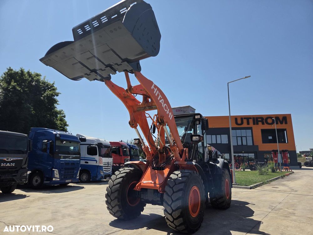 Hitachi ZW180-6, 2019, 6.049h, FULL OPTION, Gresare automataz, Cupa NOUA 3mc, anvelope L5 90% bune, Cantar, Joystick, inst hidr suplimentara, Masa operationala 17t, motor 129kW, basculeaza la 4m,Camera spate,Posibilitate leasing 3 ani-PROMOTIE -96900 EUR+Tva - 14