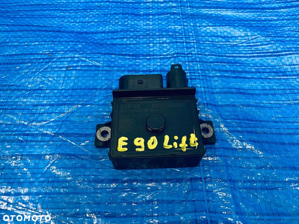 STEROWNIK PRZEKAŹNIK MODUŁ ŚWIEC ŻAROWYCH BMW X1 E83 E87 E90 E91 2.0D N47 ; BERU GSE 105 ; 0522120703 ; E2110022367 ORYGINAŁ - 3