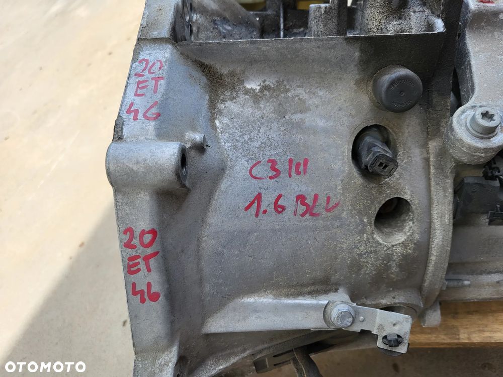 Skrzynia biegów 20ET46 Citroen C3 III 1.6 BLUEHDI - 6