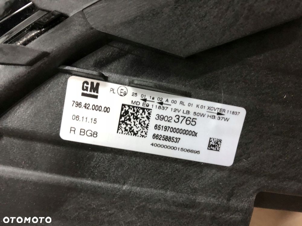 lampa full led opel astra k opel astra v anglik brand - 6