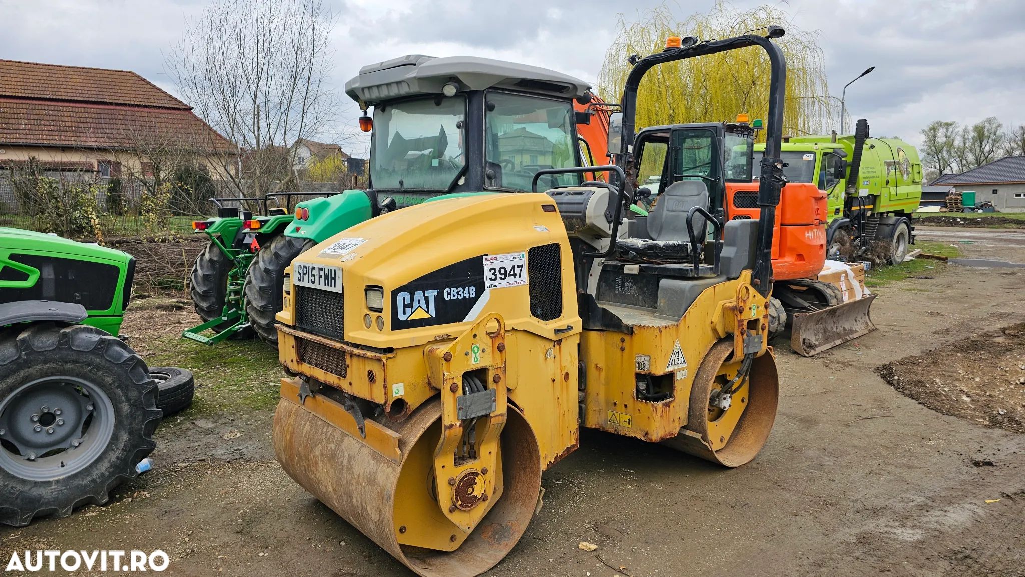 Caterpillar CAT CB34B  Cilindru compactor - 1
