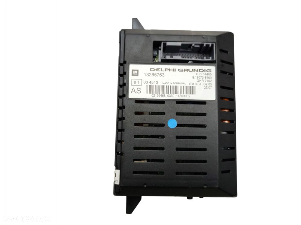 RADIO CD MP3 CD30 WYŚWIETLACZ OPEL CORSA D 13254183 13265763 - 5