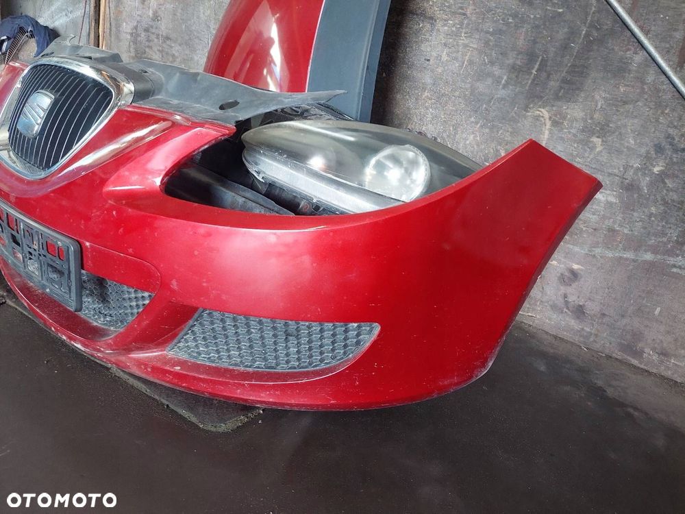 KOMPLETNY PRZÓD MASKA ZDERZAK BŁOTNIKI LAMPY PAS SEAT LEON II LS3X - 9