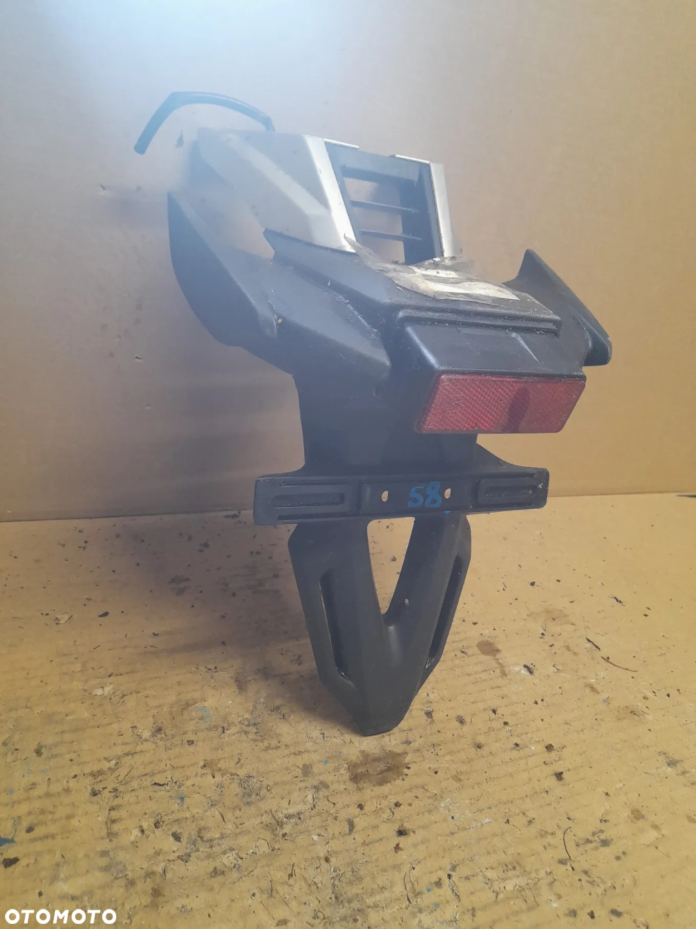 Mocowanie tablicy rejestracyjnej Suzuki GSX-R 1000 - 4