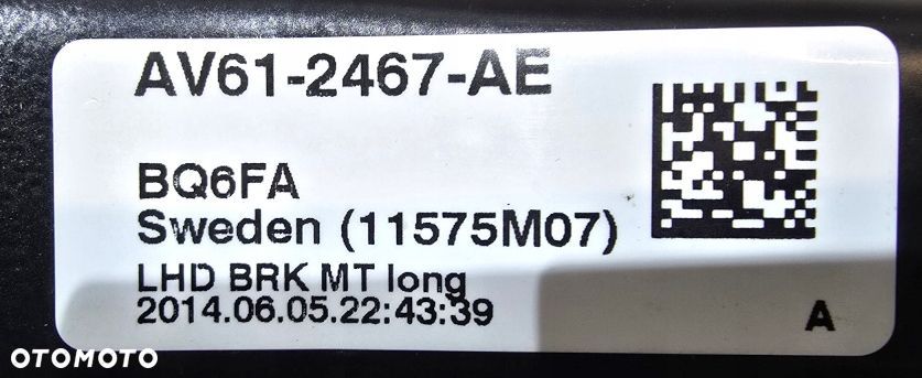 potencjometr pedał hamulca ford grand c-max ii 1.6 ecoboost av612467ae - 4