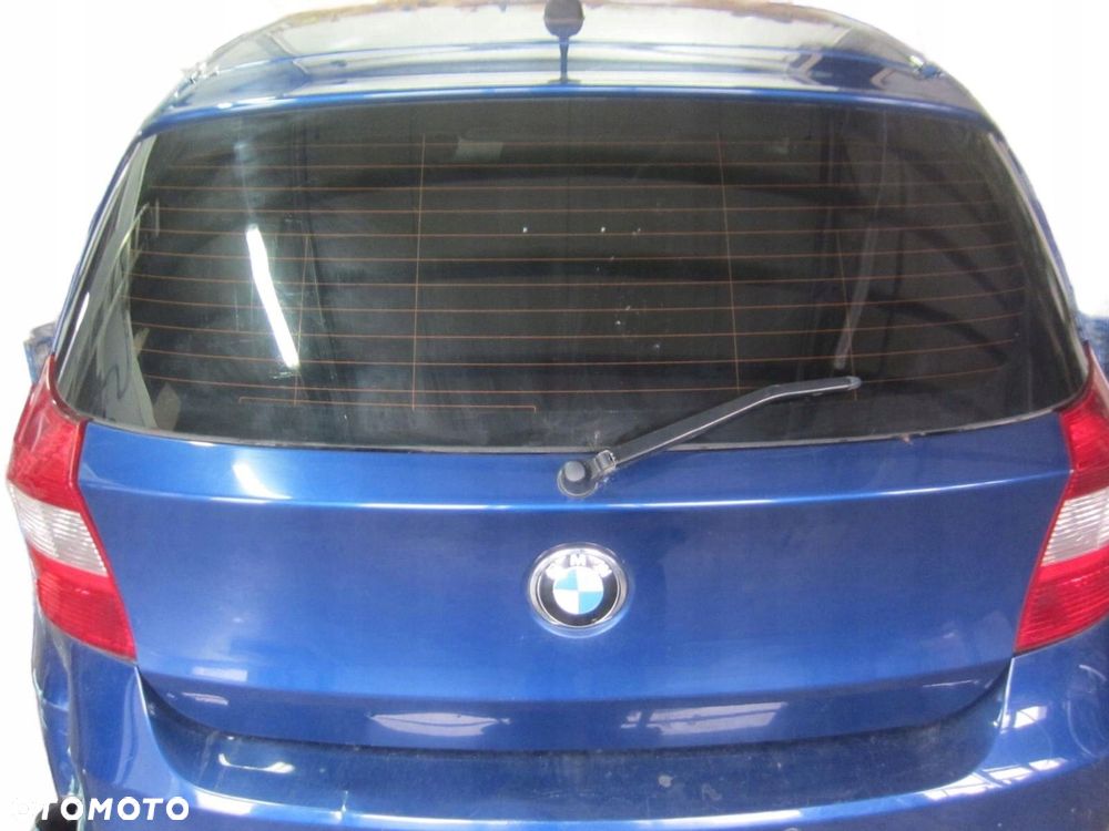 BMW E87 KLAPA TYLNA TYŁ SZYBA LE-MANS-BLAU MET 381 - 1