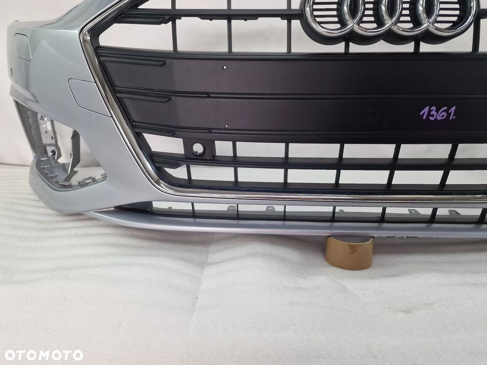 AUDI A4 B9 LIFT 19- ZDERZAK PRZEDNI PRZÓD NA SPRYSKI + 4xPDC 4X PDC + ŁADNA ATRAPA / GRILL , BARDZO ŁADNY , NR 8W0807437AG / 8W0807437AJ , NR AUKCJI NZ1361 - 9