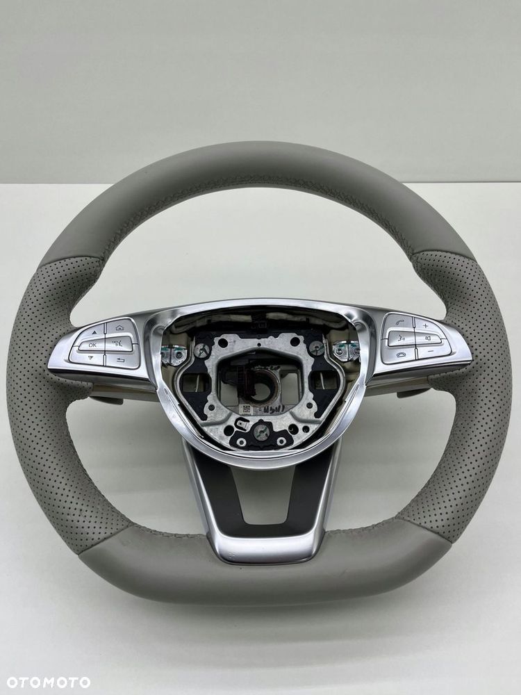 MERCEDES W222 KIEROWNICA MULTIFUNKCJA ŁOPATKI A0004606303 - 2
