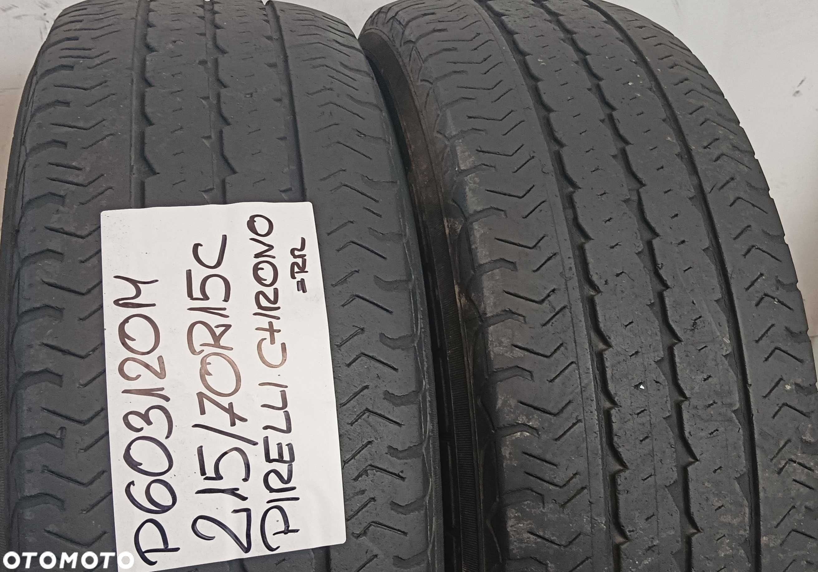 P603120M Para 215/70R15C Pirelli Chrono - 1
