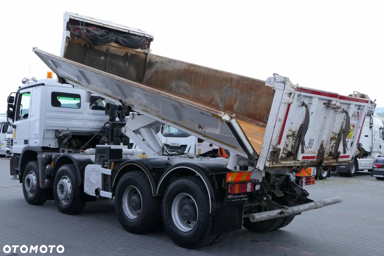 Mercedes-Benz ACTROS 32 440 / 8x4 / WYWROTKA + HYDROBURTA / EPS + SPRZĘGŁO / ŁADOWNOŚĆ : 18 TON - 2