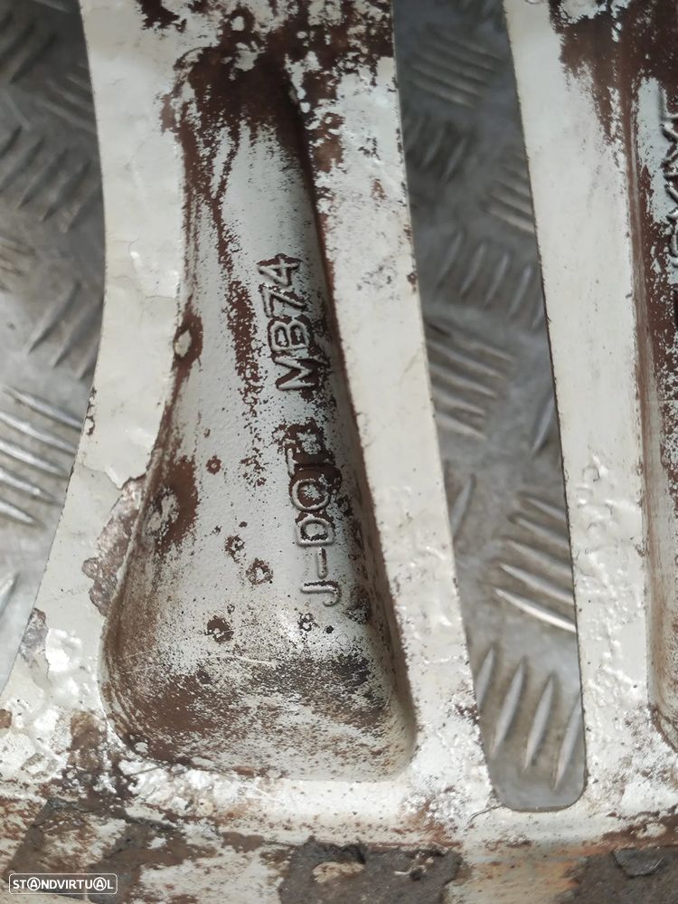 Conjunto Jantes 17 Originais Nissan Qashqai 1 J10 6,5J ET40 5x114,5 - 11