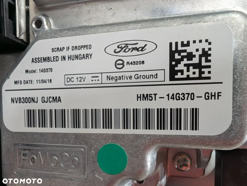 FORD FOCUS MK3 LIFT RADIO NAWIGACJA WYŚWIETLACZ CZYTNIK GM5T-18B955-SB HM5T-14G370-GHF F1BT-18C815-GL - 6