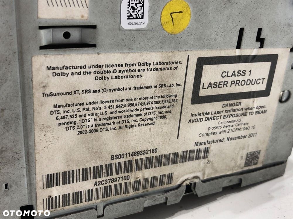 RADIO NAWIGACJA  VW PASSAT B7 Variant (365) 2010 - 2015 2.0 TDI 125 kW [170 KM] olej napędowy 2010 - 6