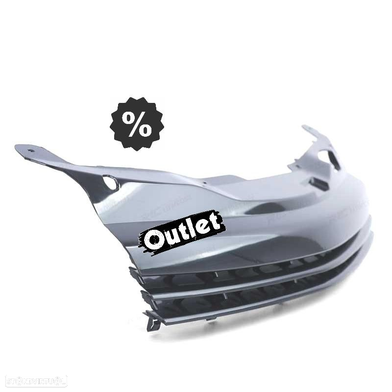 R148036C3 GRELHA FRONTAL SEM SÍMBOLO PARA OPEL ASTRA H 04-07 ASTRA H SEDAN E HAT - 9