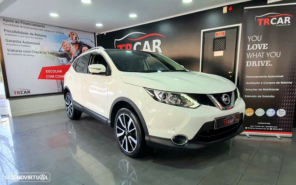 Nissan Qashqai 1.2 DIG-T Tekna Premium Pele S P.Preta - 1