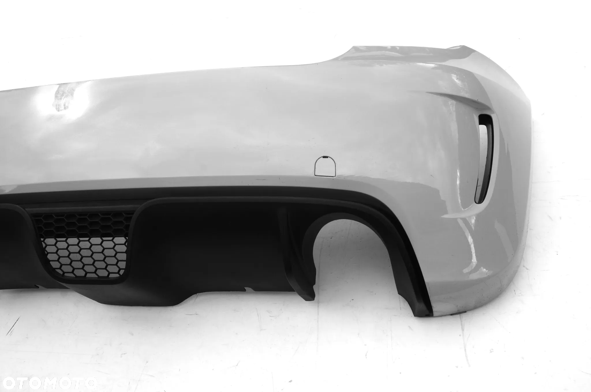 FIAT 500 ABARTH 2008 - 2015 zderzak spoiler tył DYFUZOR wloty OE - 15
