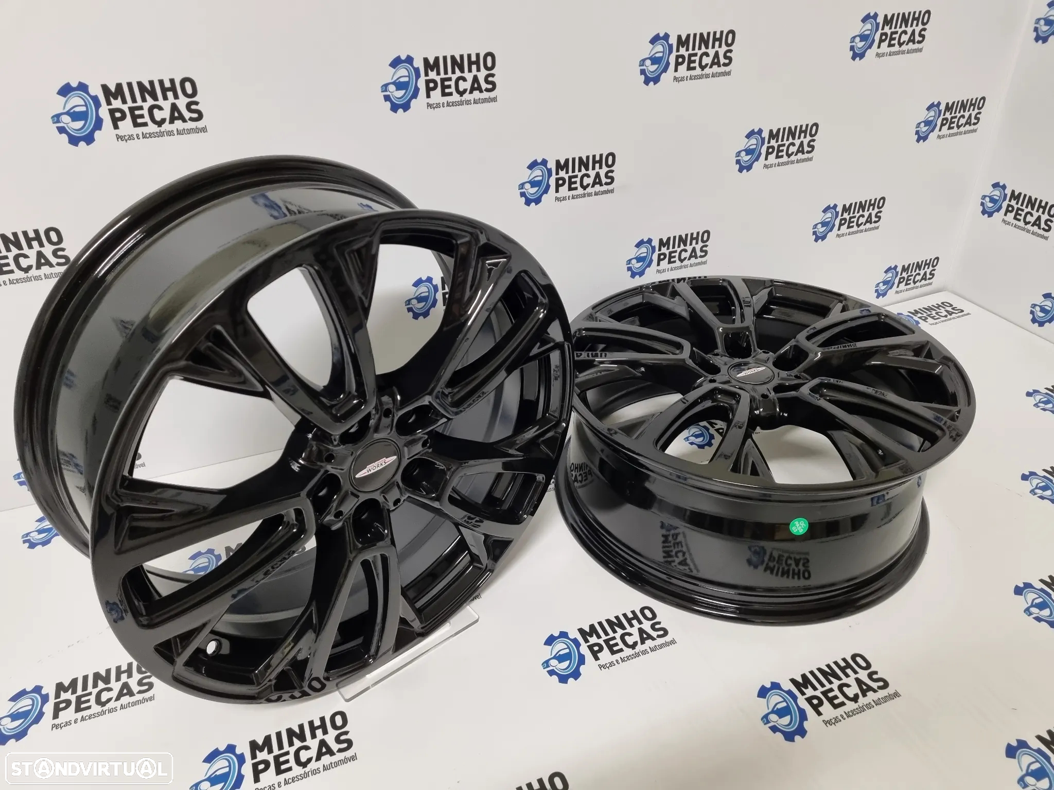Jantes Mini JCW Countryman 2021 em 18 (5x112) Preto Brilho - 6