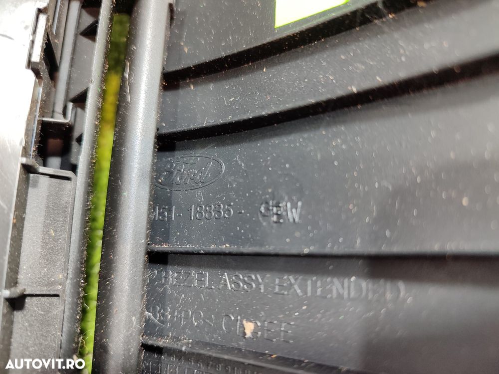 CONSOLA CENTRALA COMENZI AUDIO / GRILA FORD FOCUS MK3 BERLINA 1.6 DIESEL 2012 COD OEM BM51-A014L21 / BM51-A014L21-AC / BM51-A014L20-AC / 2011-2015 - 5