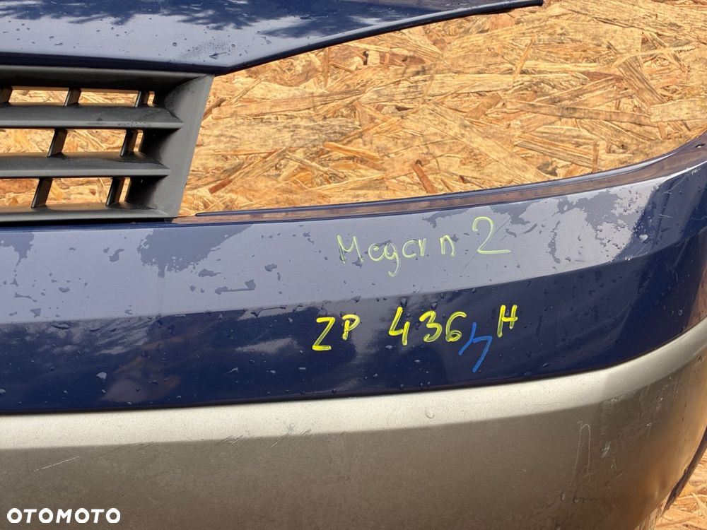 RENAULT MEGANE 2 II  ZDERZAK PRZÓD  PRZEDNI HALOGEN KOMPLET - 2