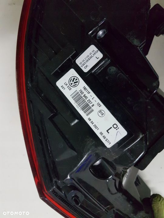 LAMPA LEWY TYŁ TYLNA LEwa vw touareg 3 iii led - 4