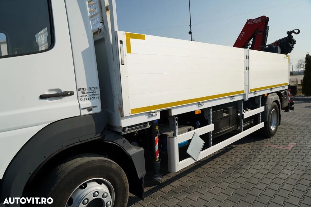 Mercedes-Benz ATEGO / 16 30 / E6 / CUTIE DE VITEZE + HDS FASSI F 155 / ADR / RADIO CONTROL - 14