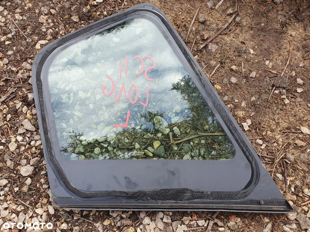 SZYBA KAROSERYJNA LEWA TYŁ TYLNA TYLNIA RENAULT SCENIC LONG 2006R - 3
