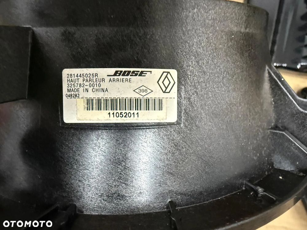 RENAULT SCENIC III GŁOŚNIKI BOSE WZMACNIACZ SUBWOOFER 281313216R 280632795R - 5