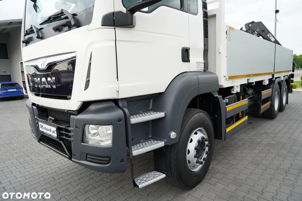 MAN TGS 26.360 / 6X4 / SKRZYNIOWY 6.5 M + HDS HIAB  211 EP-5 / MAX UDŹWIG: 6 900  KG / STEROWANIE RADIOWE / ROTATOR / MANUAL / EURO 6 - 11