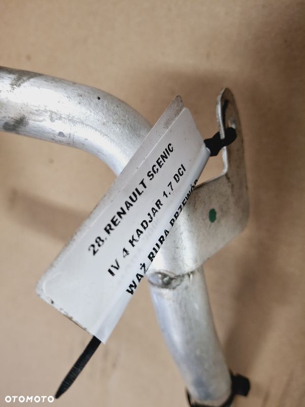 RENAULT SCENIC IV 4 KADJAR 1.7 DCI WĄŻ RURA PRZEWÓD MAGISTRALA WODY CIECZY - 2