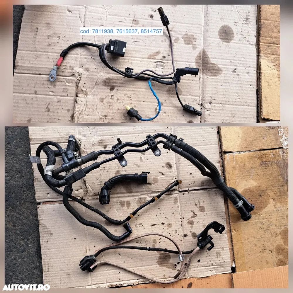 Turbina alternator fulie compresor instalatie electrica motor vas expansiune bmw 216 active tourer F45 B37 - 6