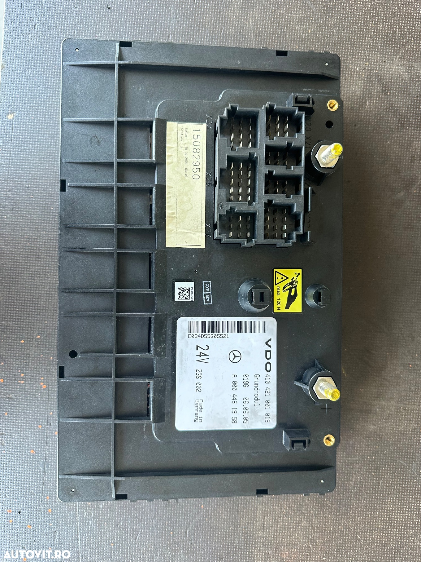 Tablou sigurante grundmodul mercedes actros a0004461958 - 2