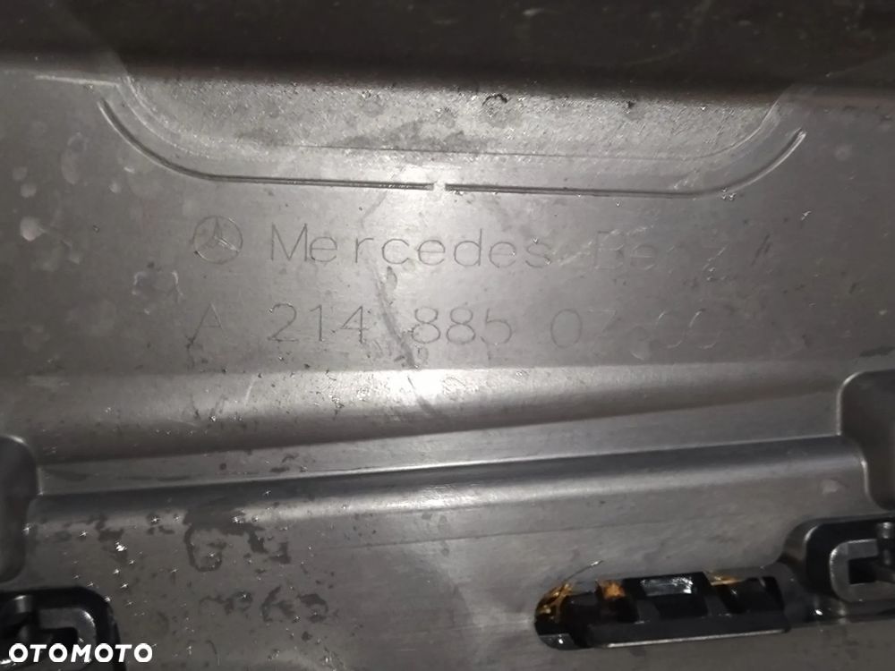 MERCEDES W214 E KLASA 2023- ZDERZAK PRZÓD PRZEDNI GRILL ZANCZEK GWIAZDA 6XPDC KRATKI ORYGINAŁ - 17